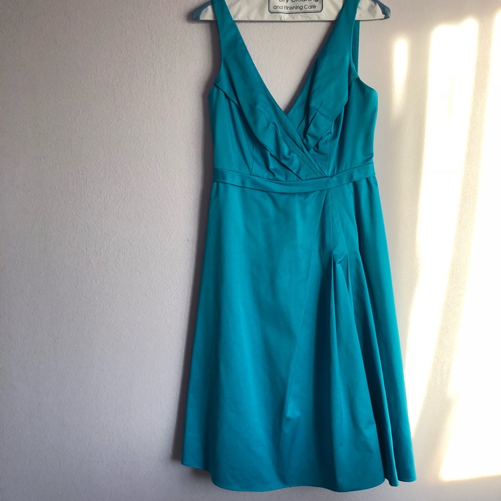 David’s Bridal bridesmaid dress.